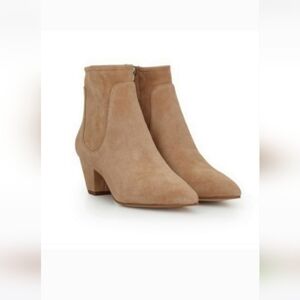 Sam Edelman Women's Karlee Fashion Leather Suede Tan Boot